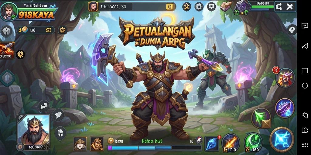 Gameplay seru dan mendebarkan di dunia ARPG 918KAYA.