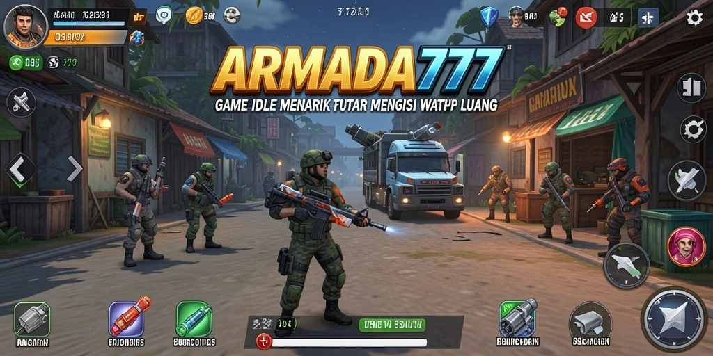 Tampilan gameplay <strong>ARMADA777</strong> yang seru dan interaktif.