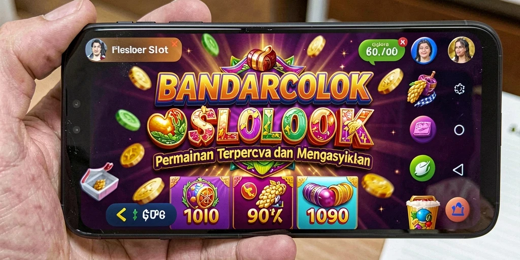 Tampilan menarik dari gameplay Slot BANDARCOLOK yang penuh warna.