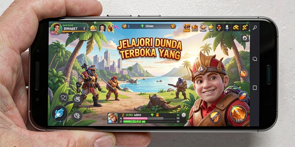 Gameplay Open World yang mendebarkan dalam BIMABET.
