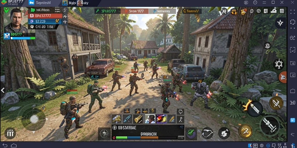 Tampilan menarik dari gameplay strategis dalam BPJS777.