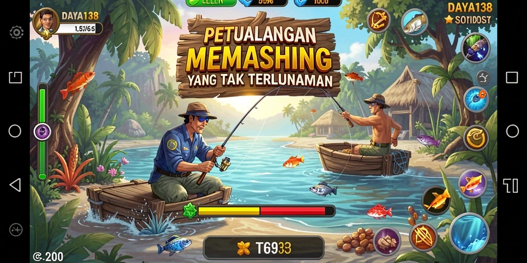 Tangkapan ikan yang menajubkan dalam gameplay DAYA138.