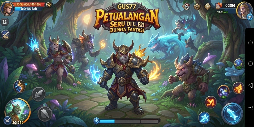Gameplay seru GUS77 dalam dunia petualangan yang luas.