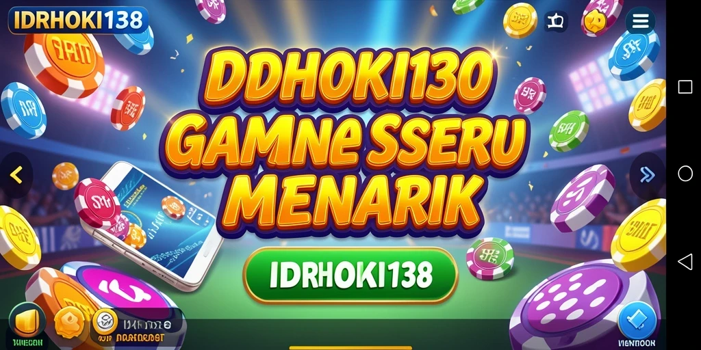 Tampilan gameplay seru dari IDRHOKI138 dengan papan Bingo yang menarik.