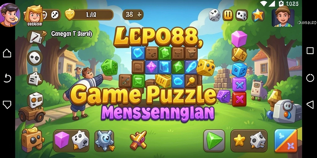 Screenshot gameplay LPO88 yang menampilkan teka-teki menarik.