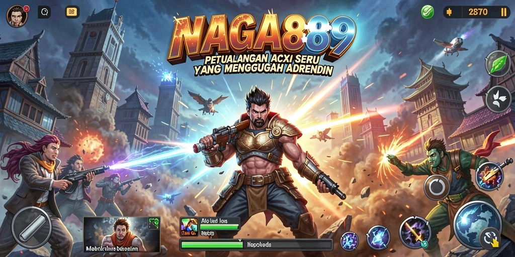 Tampilan gameplay seru dari NAGA889 yang penuh aksi.