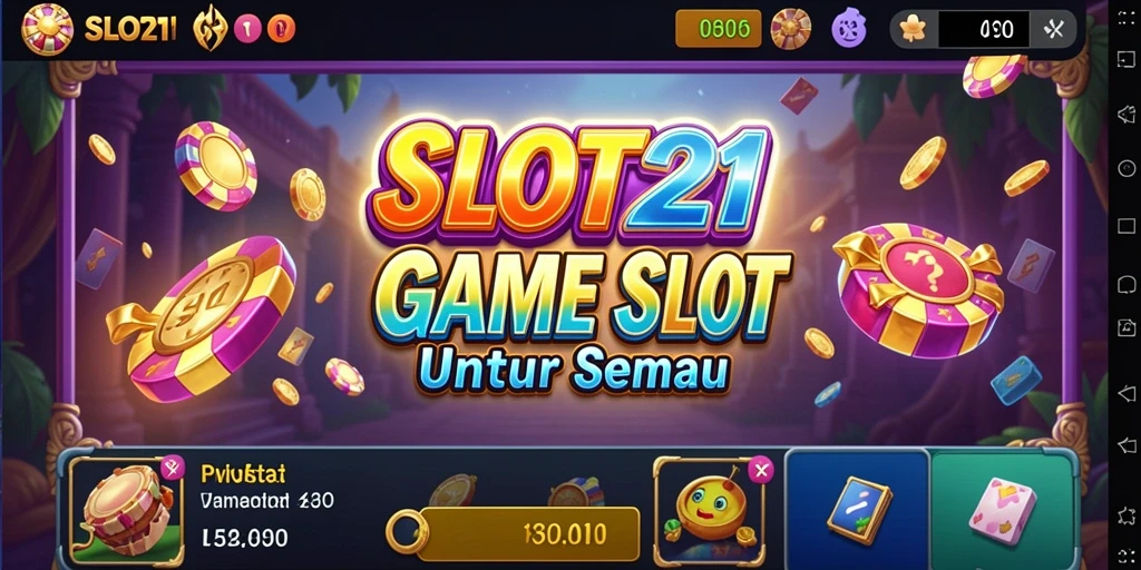 Tampilan menarik dari gameplay SLOT21 yang mengasyikkan.