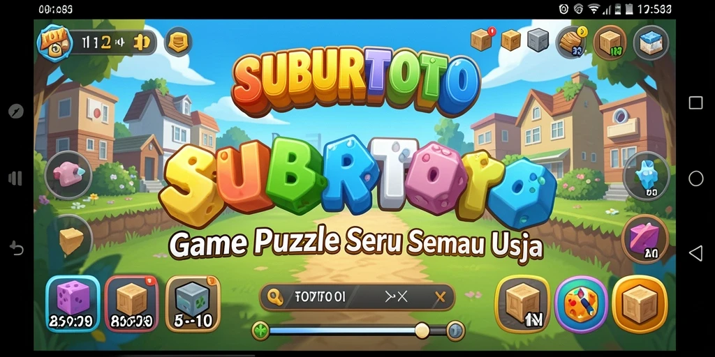 Tampilan gameplay menarik dari SUBURTOTO dengan teka-teki seru.