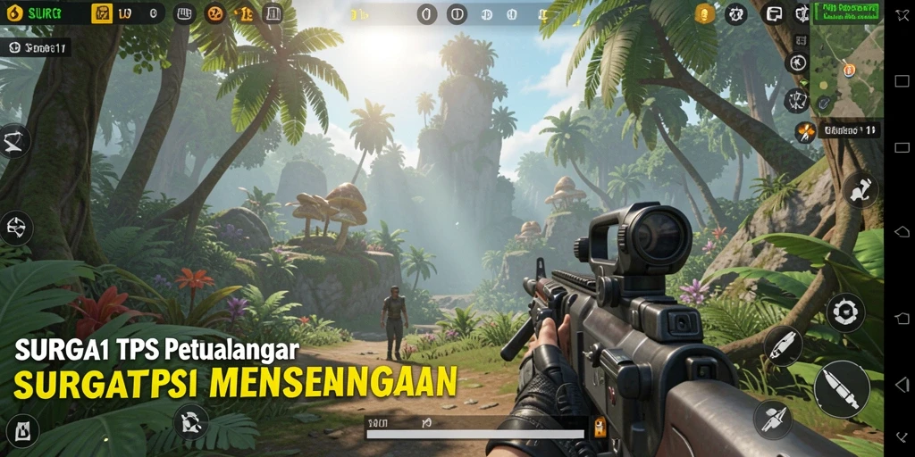 Gameplay intens dengan aksi seru di SURGA11.